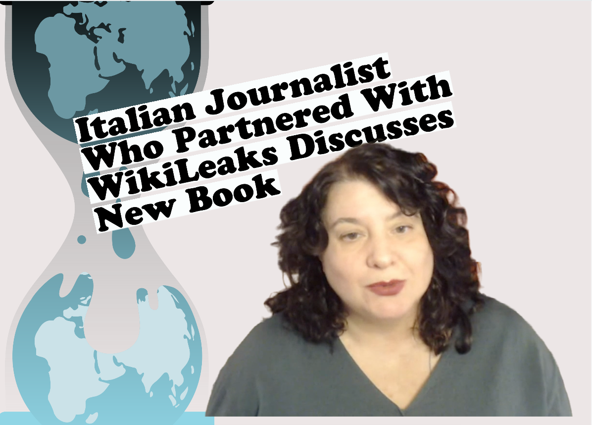 Italian Journalist's Book Chronicles Her Time As A WikiLeaks Media Partner