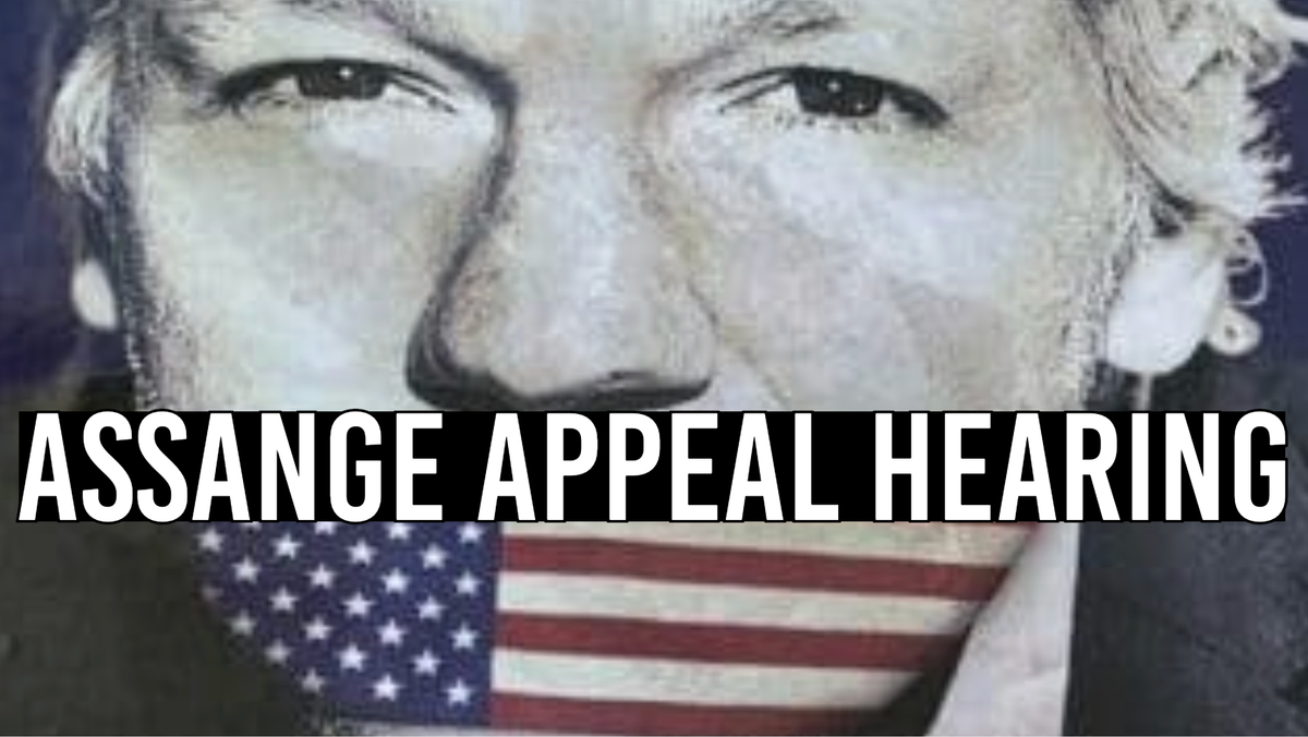 UK Appeal Hearing: Assange Prosecution Is Politically Motivated