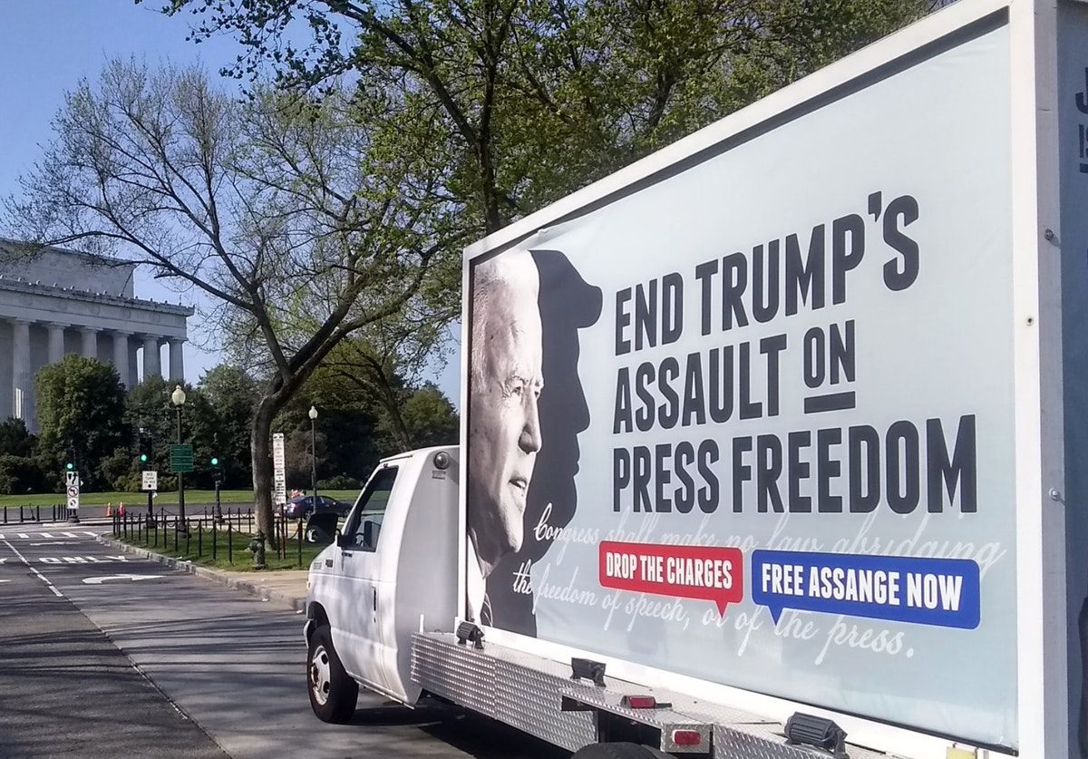 Two Years After Assange's Arrest, Biden Can End Trump's Assault On Press Freedom