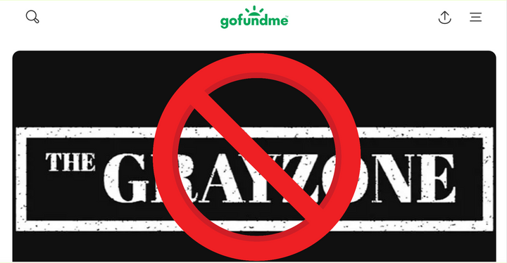 GoFundMe Stops Grayzone News Website From Using Service